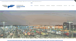 Desktop Screenshot of eisenbahndienstleister.ch
